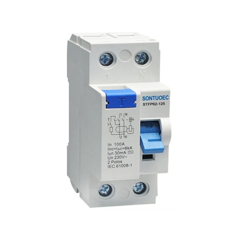Elektronisk magnetisk A -typ RCCB 125A/30MA