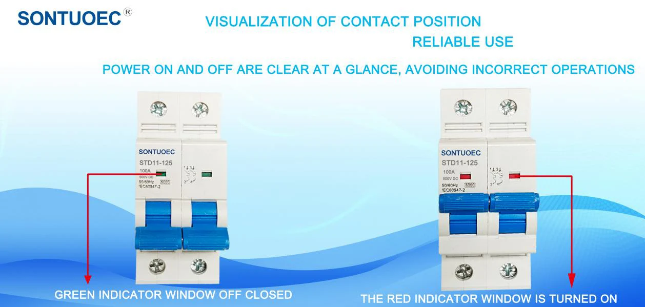 DC MCB Miniature Circuit Breaker