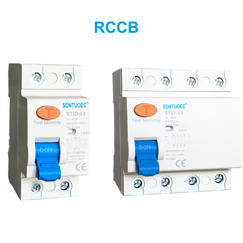 STID-63 Series RCCB 230V 63A Restströmbrytare